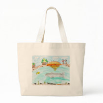 Winning artwork by C. Rousseau, Grade 4 Bags