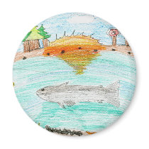 Winning artwork by C. Rousseau, Grade 4