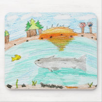 Winning artwork by C. Rousseau, Grade 4