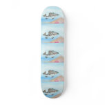 Winning artwork by E. Saliga, Grade 5 skateboards