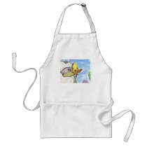 Winning artwork by K. Gill, Grade 9 Aprons