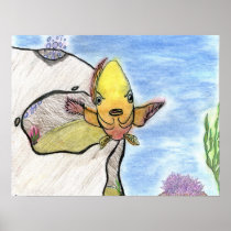 Winning artwork by K. Gill, Grade 9