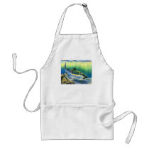 Winning artwork by T. Lee, Grade 9 Aprons