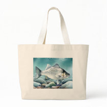 Winning artwork by Z. Bowels, Grade 12 Tote Bags