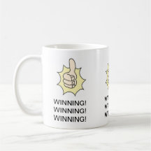 winning (charlie sheen) mugs