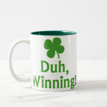 Winning Charlie Sheen Mugs