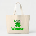 Winning Charlie Sheen St. Patrick's Day Bags