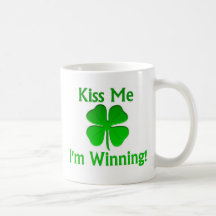 Winning Charlie Sheen St. Patrick's Day Coffee Mugs