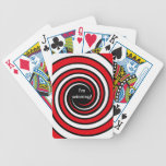 Winning spinning deck of cards