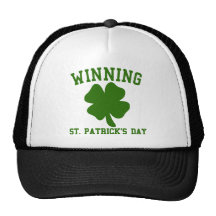 Winning St. Patrick's Day Mesh Hats