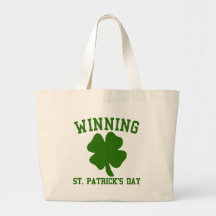 Winning St. Patrick's Day Tote Bag