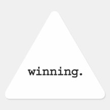 winning. stickers