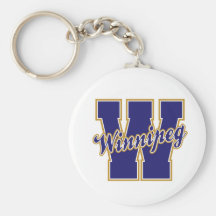 Winnipeg Letter Key Chains