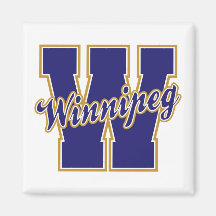 Winnipeg Letter Magnets