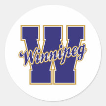 Winnipeg Letter Stickers