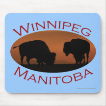 Winnipeg, Manitoba Mouse Pads