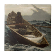 Winslow Homer Fog Warning Tiles
