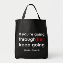 Winston Churchill Canvas Bag