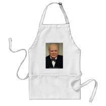 Winston Churchill Failure Wisdom Quote Gifts Apron