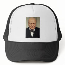 Winston Churchill Failure Wisdom Quote Gifts Trucker Hat