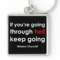 Winston Churchill Key Chain
