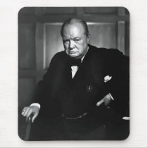Winston Churchill Mousepads