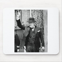 Winston Churchill Mouse Mat