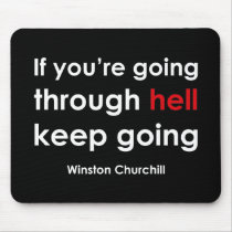 Winston Churchill Mouse Pads
