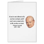 Winston Churchill Quote 15b Greeting Cards