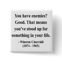Winston Churchill Quote 3a Button