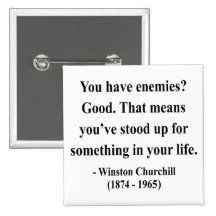 Winston Churchill Quote 3a Button