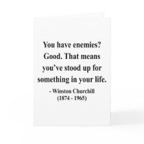 Winston Churchill Quote 3a Cards