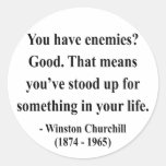 Winston Churchill Quote 3a Sticker
