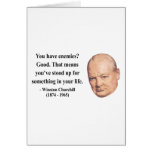 Winston Churchill Quote 3b Greeting Card