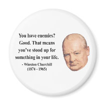 Winston Churchill Quote 3b Fridge Magnets