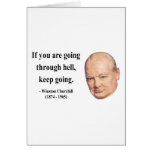 Winston Churchill Quote 4b Greeting Cards