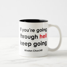 Winston Churchill Tasse