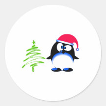 Winter2 Round Sticker