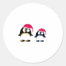 Winter3 Round Stickers