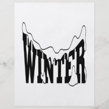 Winter 1 personalized flyer