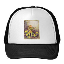 Winter Aconite Fairy Trucker Hat