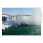 Winter at Niagara Falls Greeting Cards