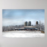 Winter Barn posters