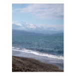 Winter Beach Postcard