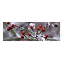 Winter Berries Bookmark
