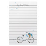 Winter Bicycle stationery