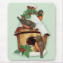 Winter Birds Mouse Pad