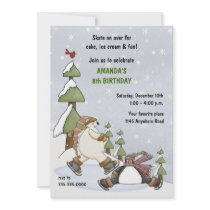 Winter Birthday Invitation