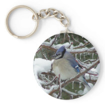Winter Blue Key Chain