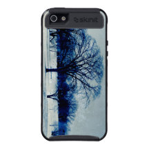 Winter Blues Covers For iPhone 5